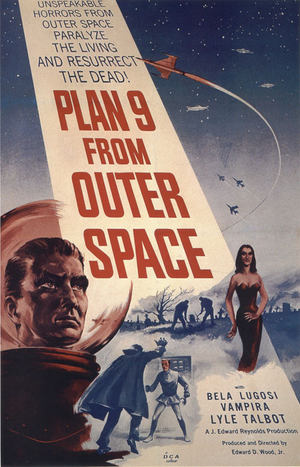 Plan9 from outer Space - Plakat