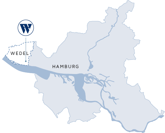Position der FH Wedel bei Hamburg